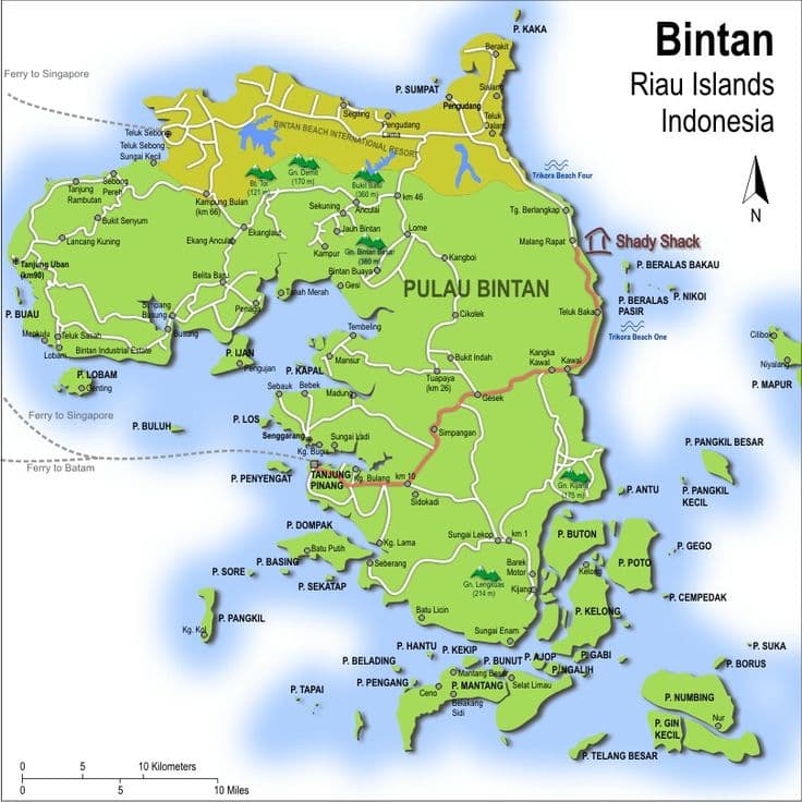 Peta Pulau Bintan